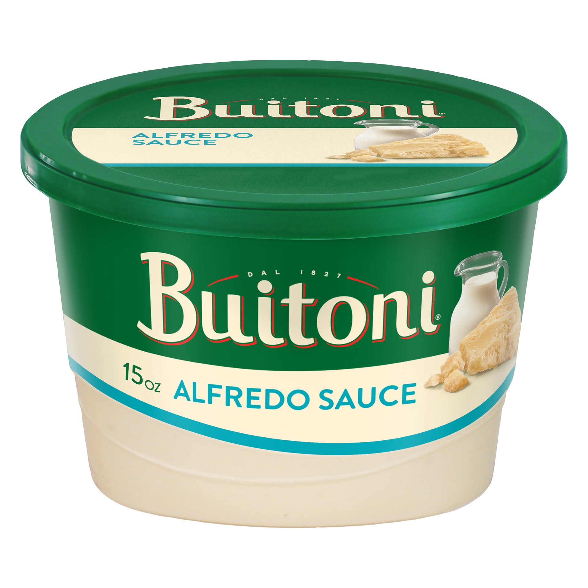 slide 1 of 9, Buitoni Alfredo Sauce, Refrigerated Pasta Sauce, 15 oz Tub, 15 oz