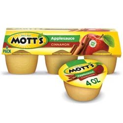 Mott's Cinnamon Applesauce - 6 ct