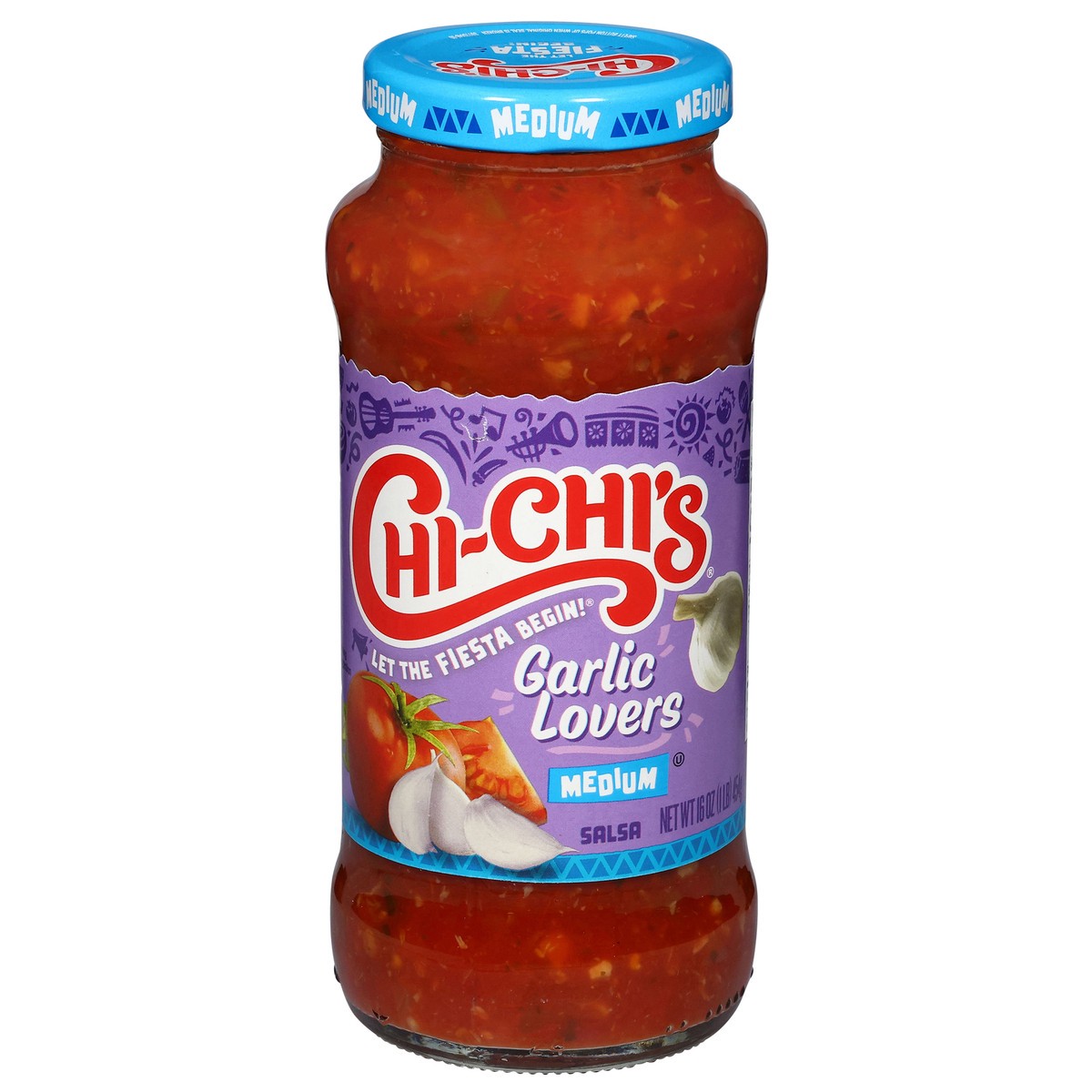slide 2 of 4, Chi-Chi's Medium Garlic Lovers Salsa, 16 oz