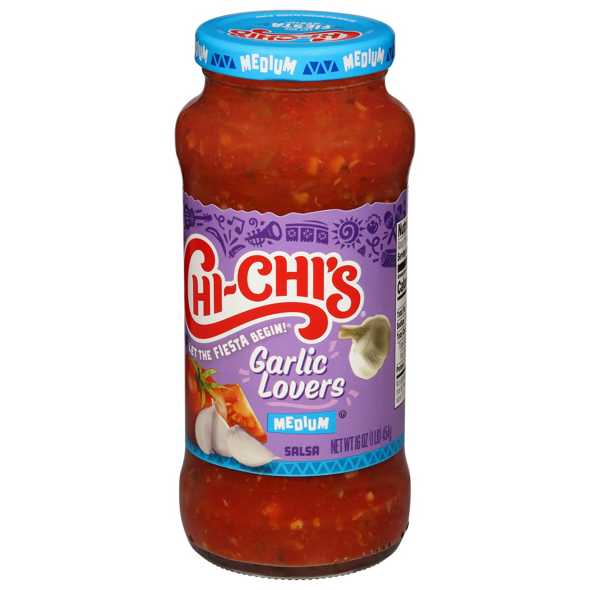 slide 3 of 4, Chi-Chi's Medium Garlic Lovers Salsa, 16 oz
