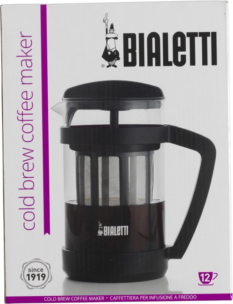 slide 1 of 1, Bialetti Cold Brew Coffee Press, 1.5 liter