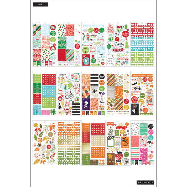 slide 5 of 7, Happy Planner Stickers Multi-Colored Me & My BIG Ideas, 1 ct