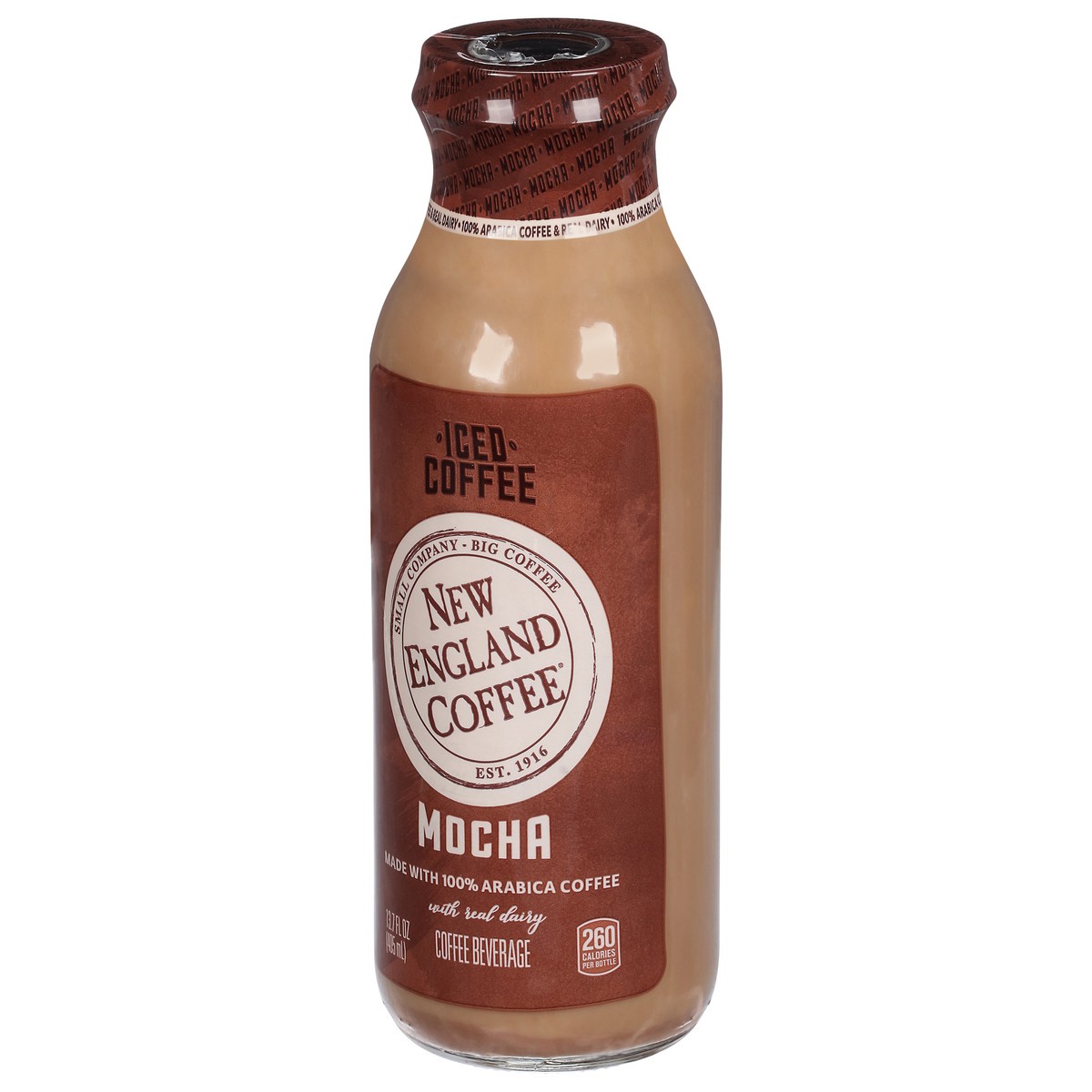 slide 14 of 14, New England Coffee Mocha Iced Coffee 13.7 fl oz, 13.70 fl oz