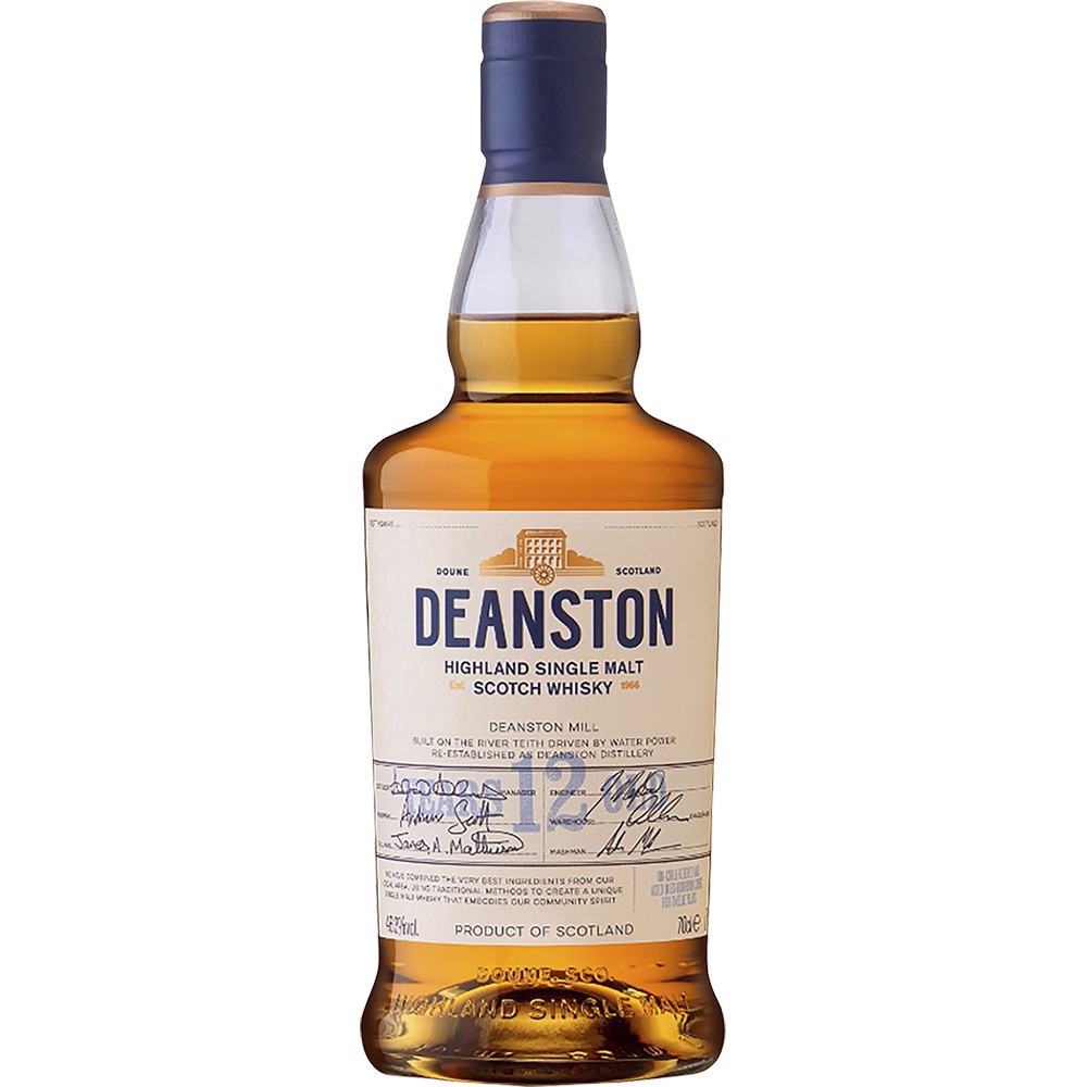 slide 1 of 1, Deanston Scotch Un-Chill Filtered 12yr, 750 ml