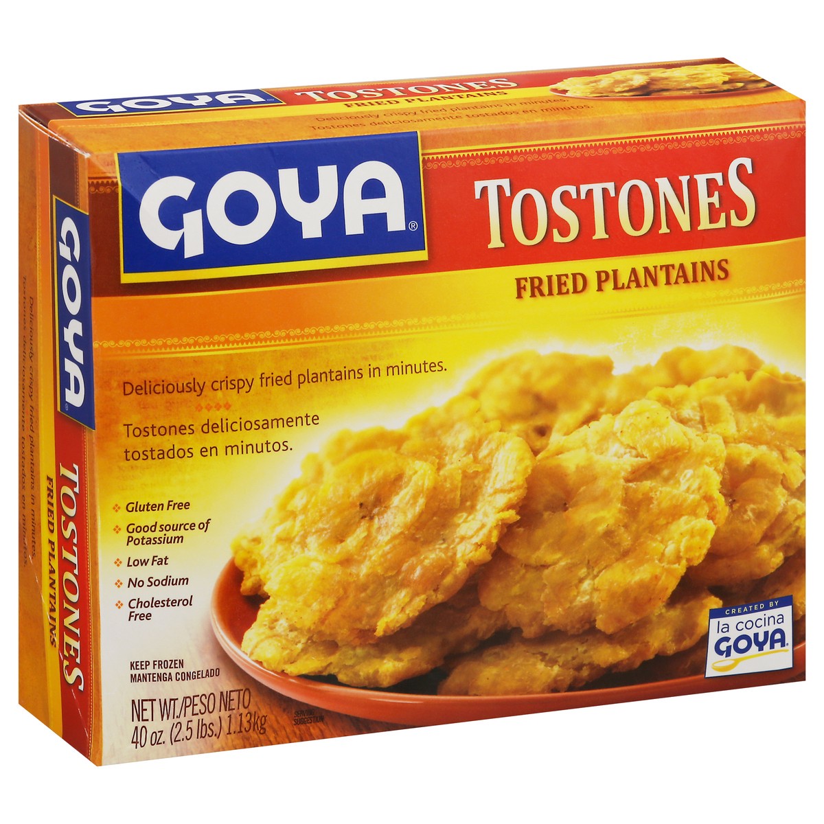 slide 9 of 9, Goya Fried Plantains, 40 oz