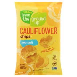 Real Food From the Ground Up Cauliflower Sea Salt Veggie Potato Chips 3.5 oz
