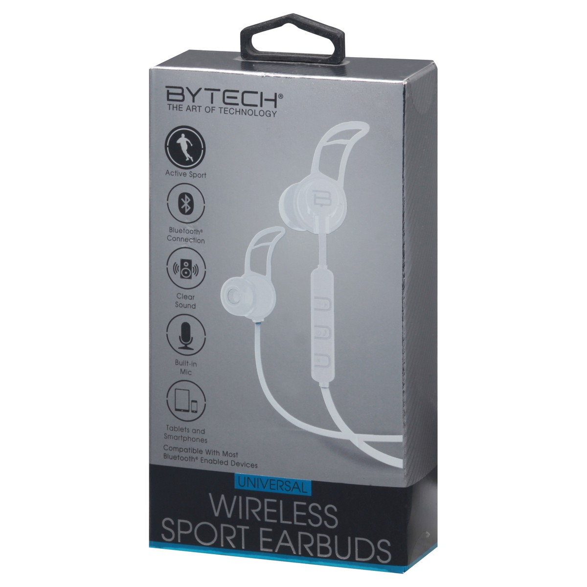 slide 3 of 11, Bytech Universal Wireless Sport Earbuds 1 ea, 1 ct