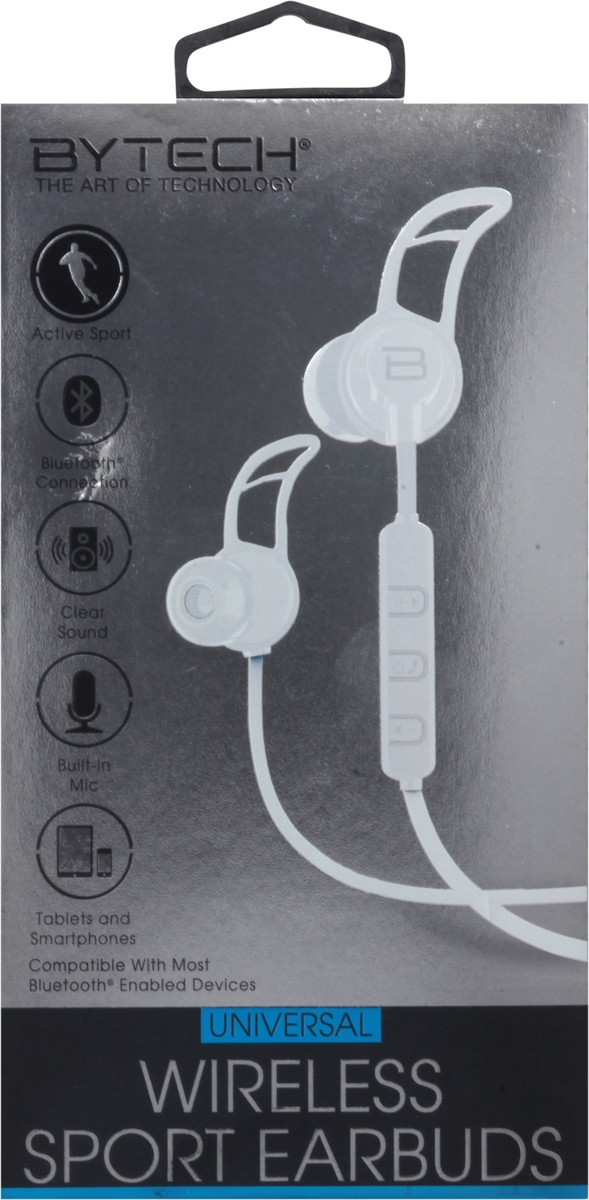 slide 4 of 11, Bytech Universal Wireless Sport Earbuds 1 ea, 1 ct