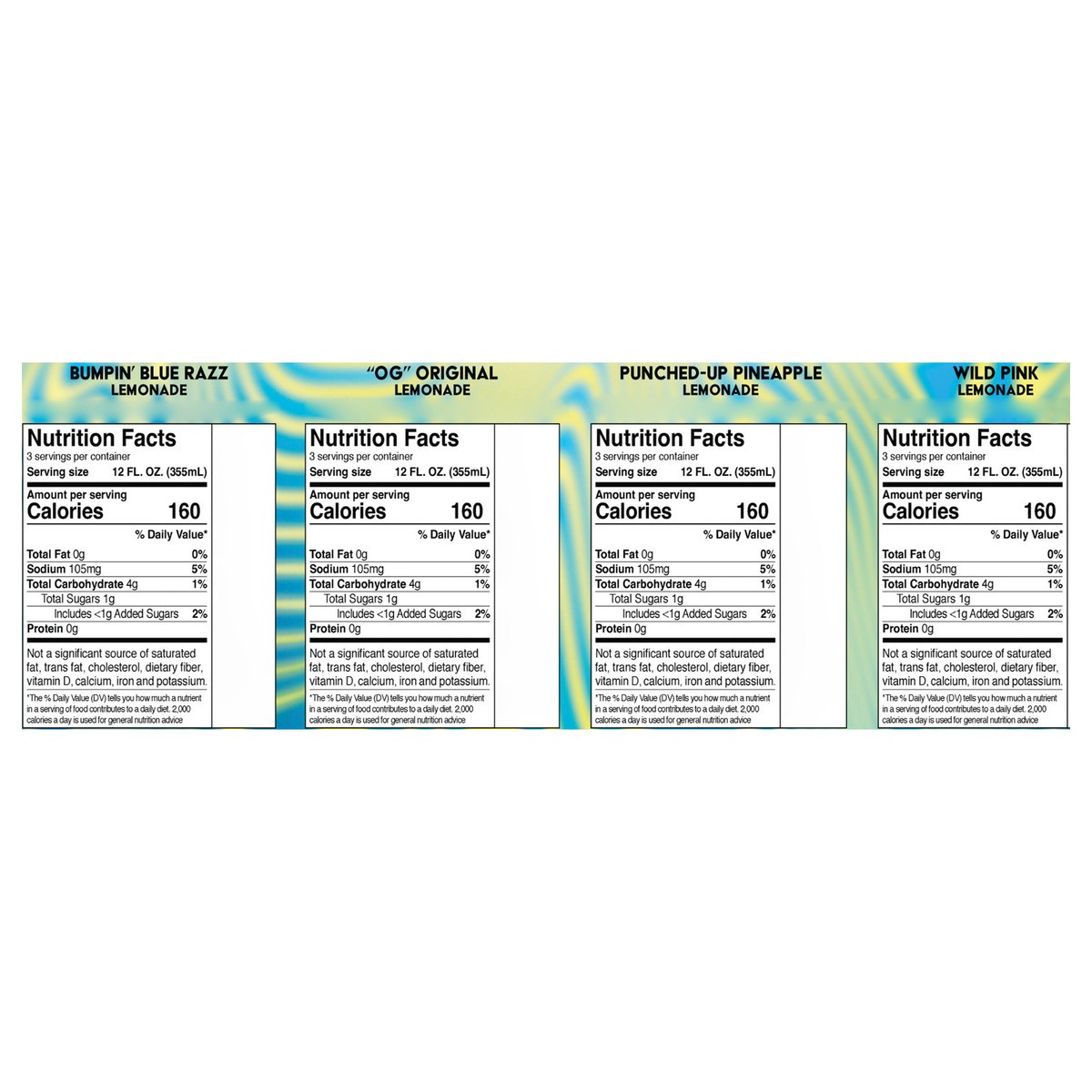 slide 12 of 13, TRULY Unruly Hard Seltzer Lemonade Variety Pack 8% ABV (12 fl. oz. Can, 12pk.), 12 ct; 12 oz