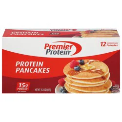 Premier Protein Frozen Protein Pancakes, 15.4 oz Box, 12 Count