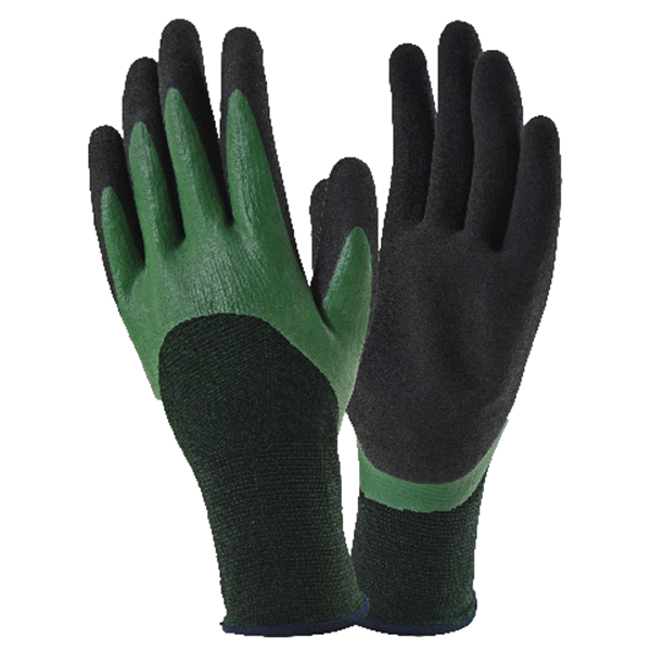 slide 1 of 13, Scotts Double Dip Latex Coated Glove - Large, LG