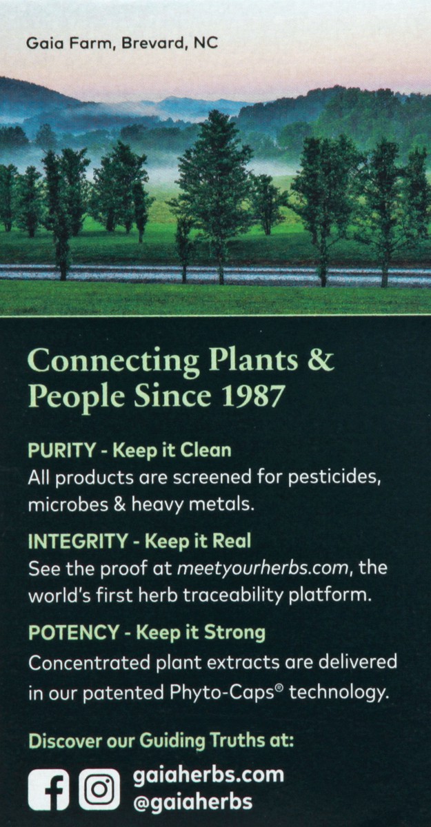 slide 2 of 9, Gaia Vegan Liquid Phyto-Caps Ginger Supreme 60 ea, 60 ct