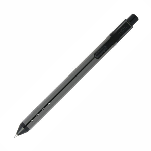 slide 8 of 8, TUL Fine Writing Medium Point Retractable Black & Blue Gel Pen with Refills, 1 ct