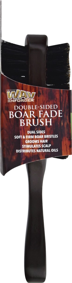 slide 6 of 11, Firstline Wav Enforcer Fade Double-Sided Soft & Firm Brush 1 ea, 1 ct