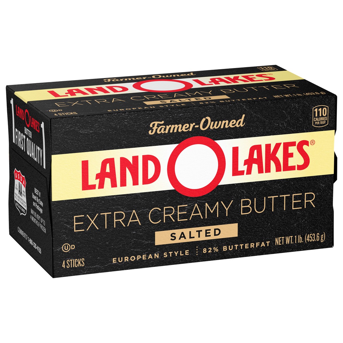 slide 2 of 9, Land O'Lakes Salted Butter, 1 lb