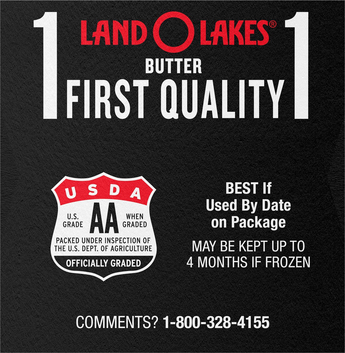 slide 7 of 9, Land O'Lakes Salted Butter, 1 lb