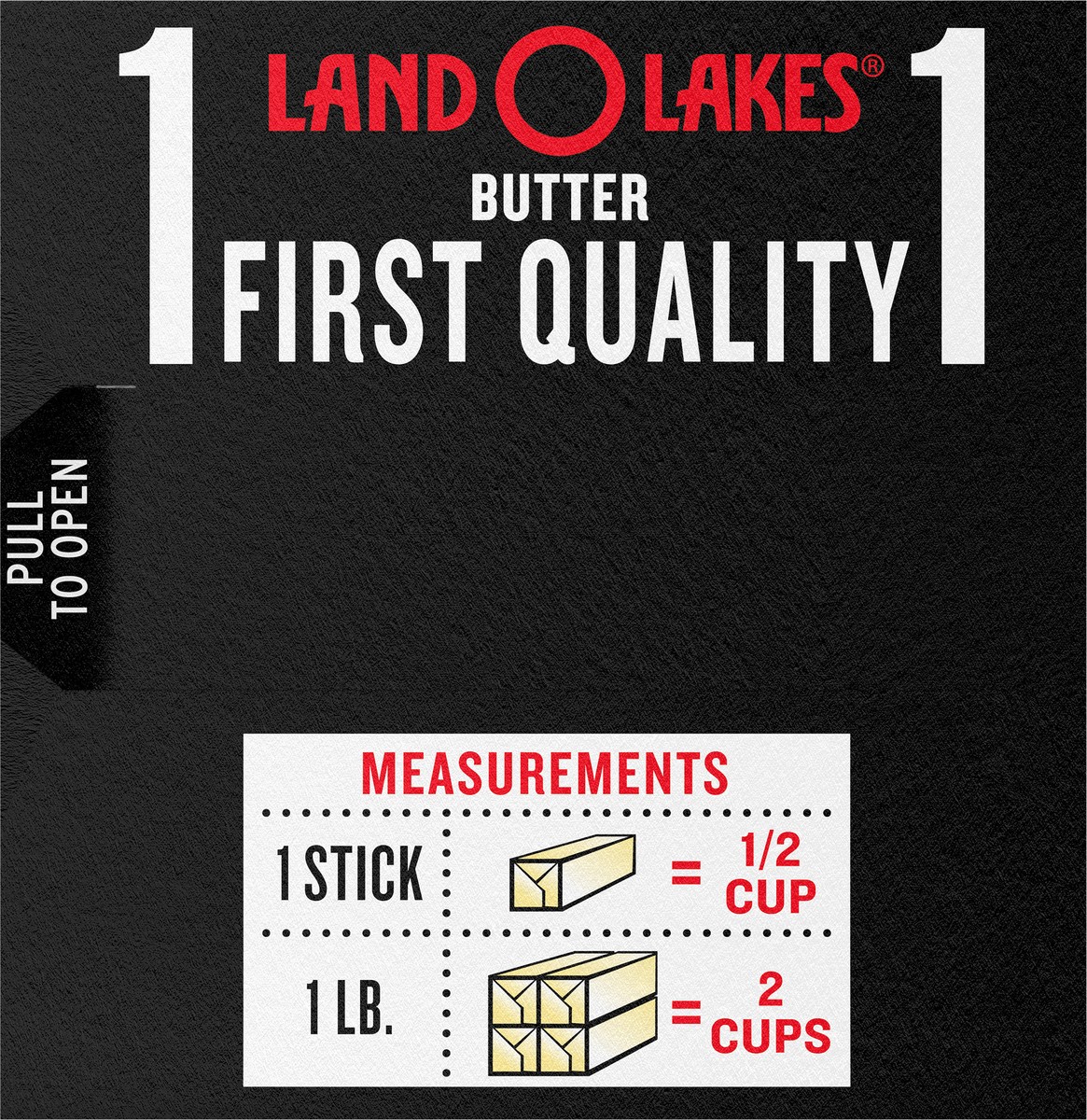 slide 8 of 9, Land O'Lakes Salted Butter, 1 lb