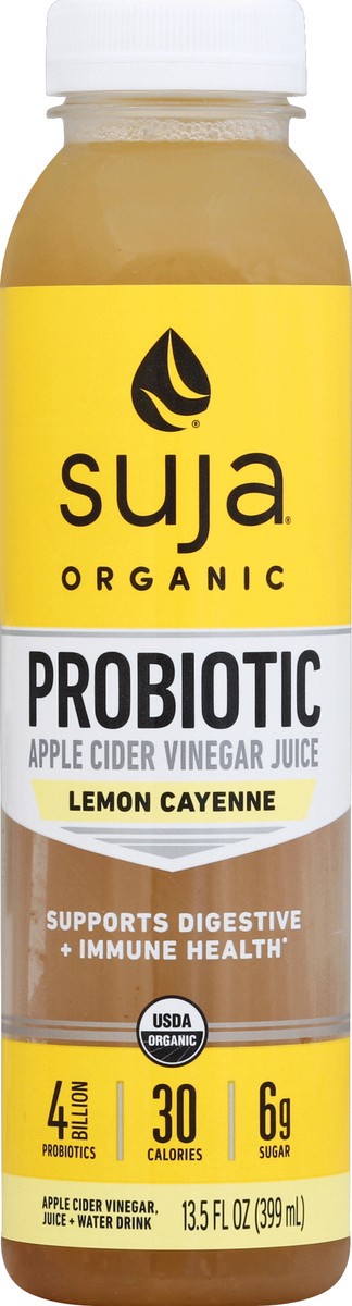 slide 3 of 4, Suja Lemon Cayenne Apple Cider Vinegar, 13.5 oz