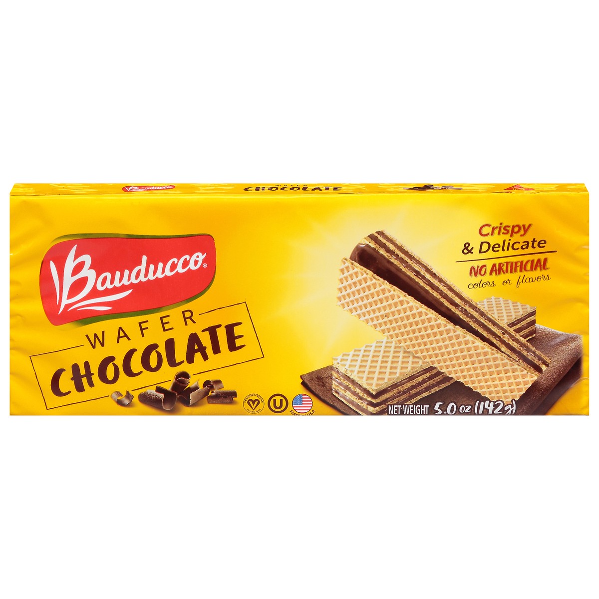 slide 2 of 13, Bauducco Chocolate Wafer 5.0 oz, 5 oz