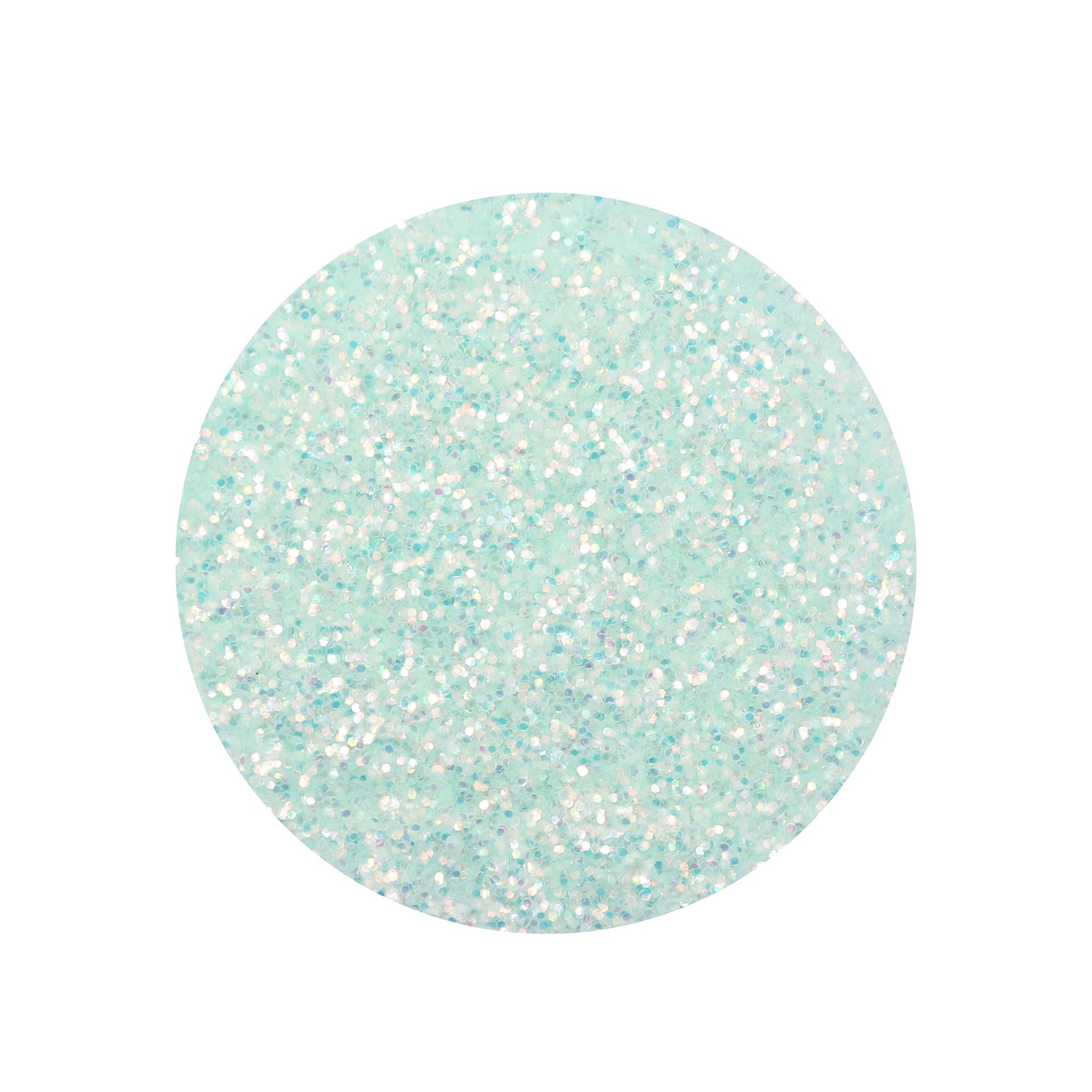 slide 3 of 3, Mint Iris Glitter Stacker By Creatology, 2 oz
