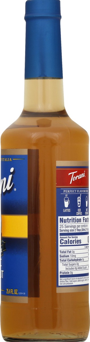 slide 13 of 13, Torani Sugar Free Classic Hazelnut Syrup - 750 ml, 750 ml