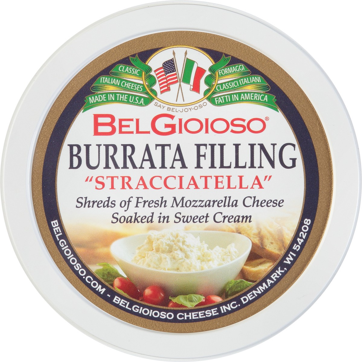 slide 5 of 14, BelGioioso Burrata Filling Stracciatella Cheese 8 oz, 8 oz