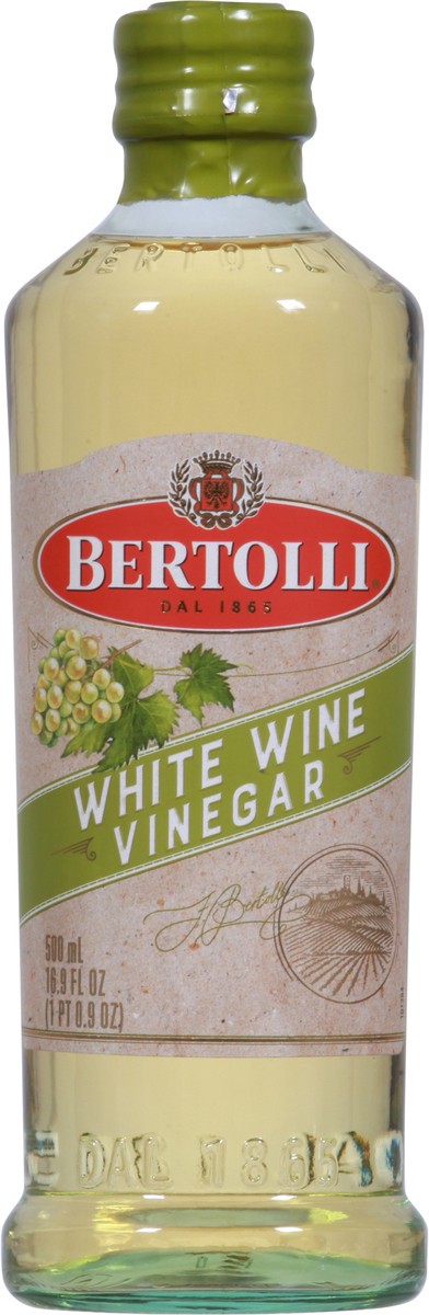 slide 5 of 9, Bertolli White Wine Vinegar, 16.9 oz