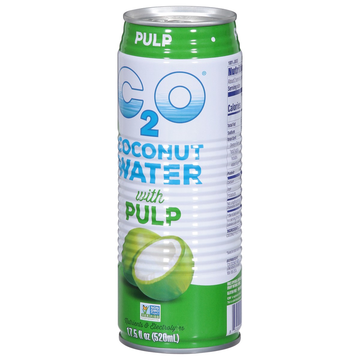 slide 3 of 9, C2O Coconut Water with Pulp 17.5 fl oz - 17.5 oz, 17.5 oz