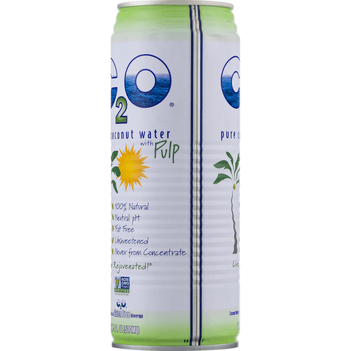 slide 7 of 8, C2O Pure Coconut Water With Pulp, 17.5 fl oz