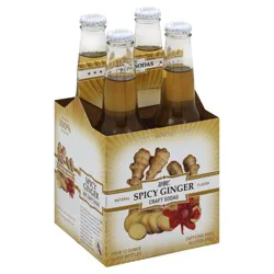 WBC Spicy Ginger Craft Soda - 4 ct; 12 fl oz