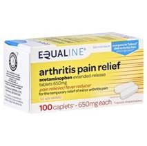 slide 1 of 1, Equaline Arthritis Pain Relief Caps, 100 ct