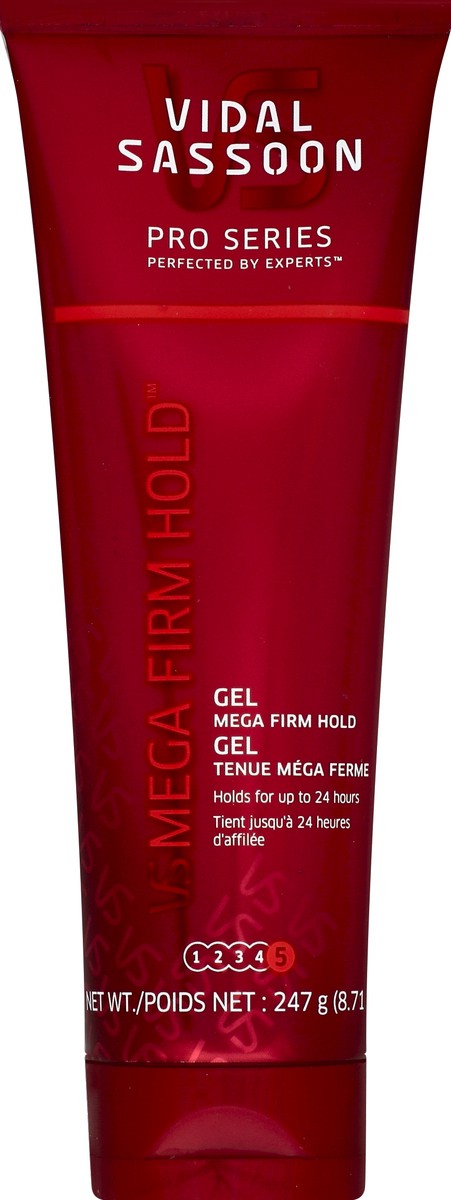 slide 1 of 3, Vidal Sassoon Pro Series Mega Firm Hold Gel, 8.71 oz