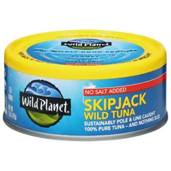 Wild Planet No Salt Added Skipjack Wild Tuna 5 oz