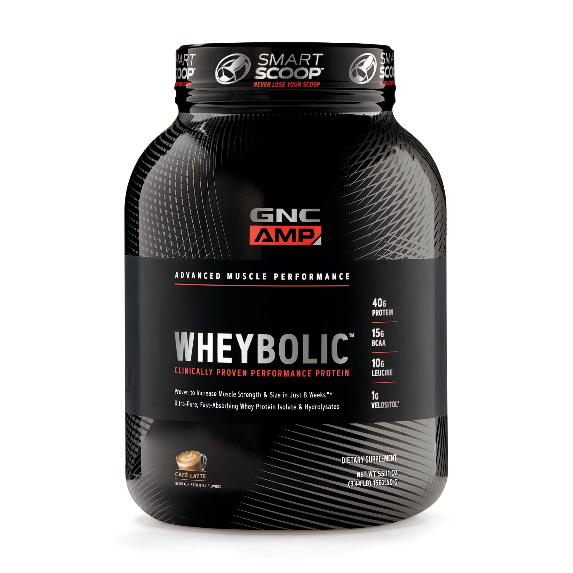 slide 1 of 1, GNC AMP Wheybolic - Cafe Latte, 1 ct