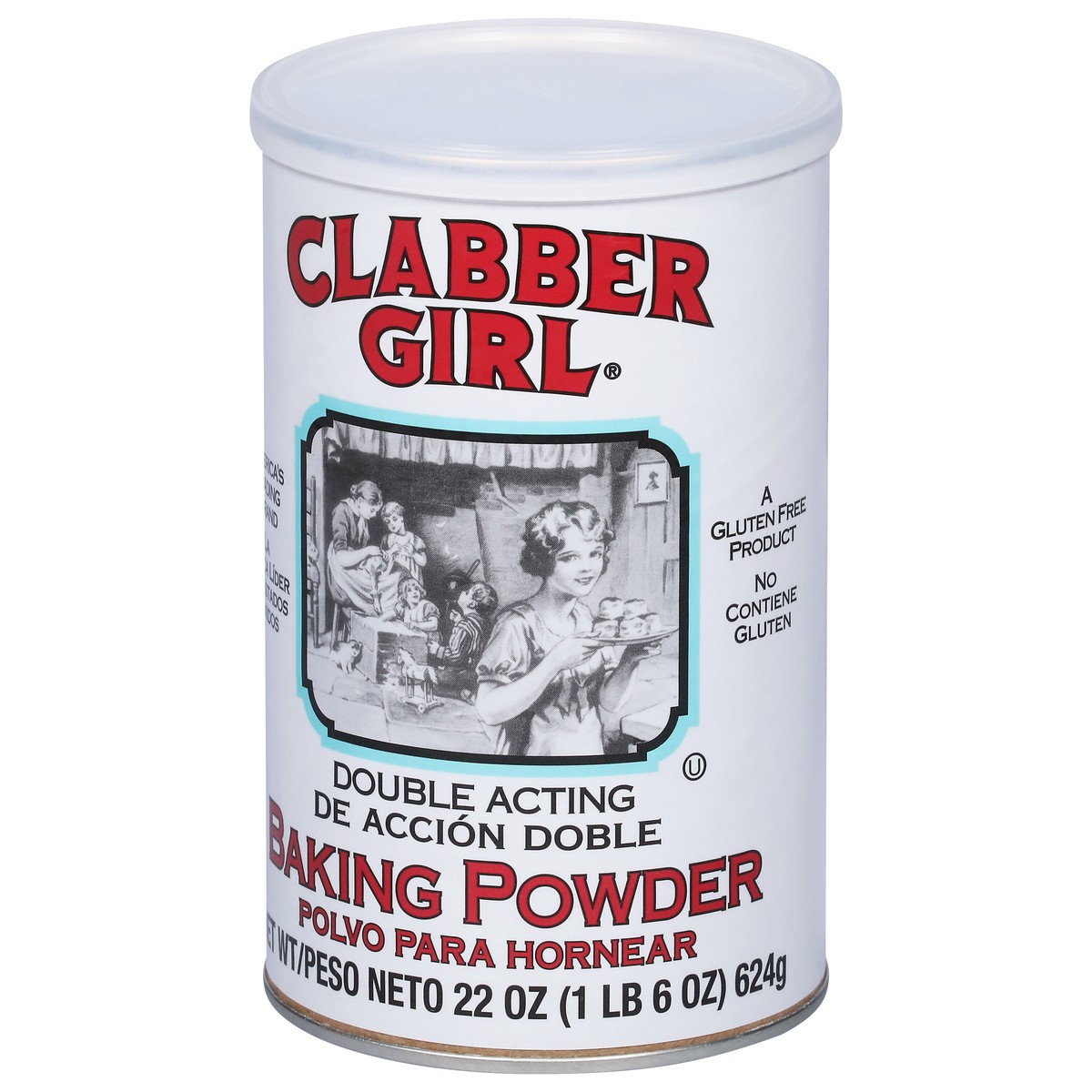 slide 5 of 9, Clabber Girl Double Acting Baking Powder, 22 oz, 22 oz