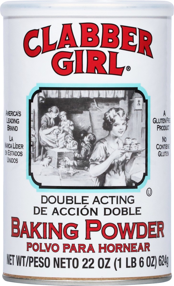 slide 6 of 9, Clabber Girl Double Acting Baking Powder, 22 oz, 22 oz