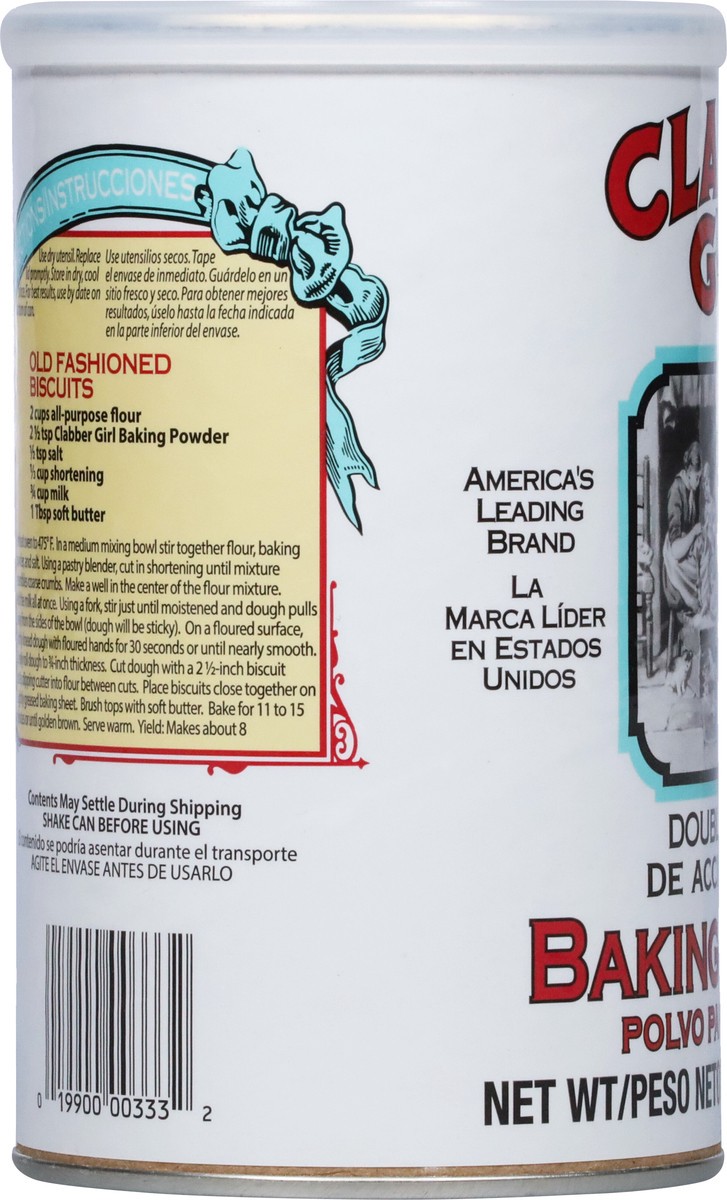 slide 2 of 9, Clabber Girl Double Acting Baking Powder, 22 oz, 22 oz