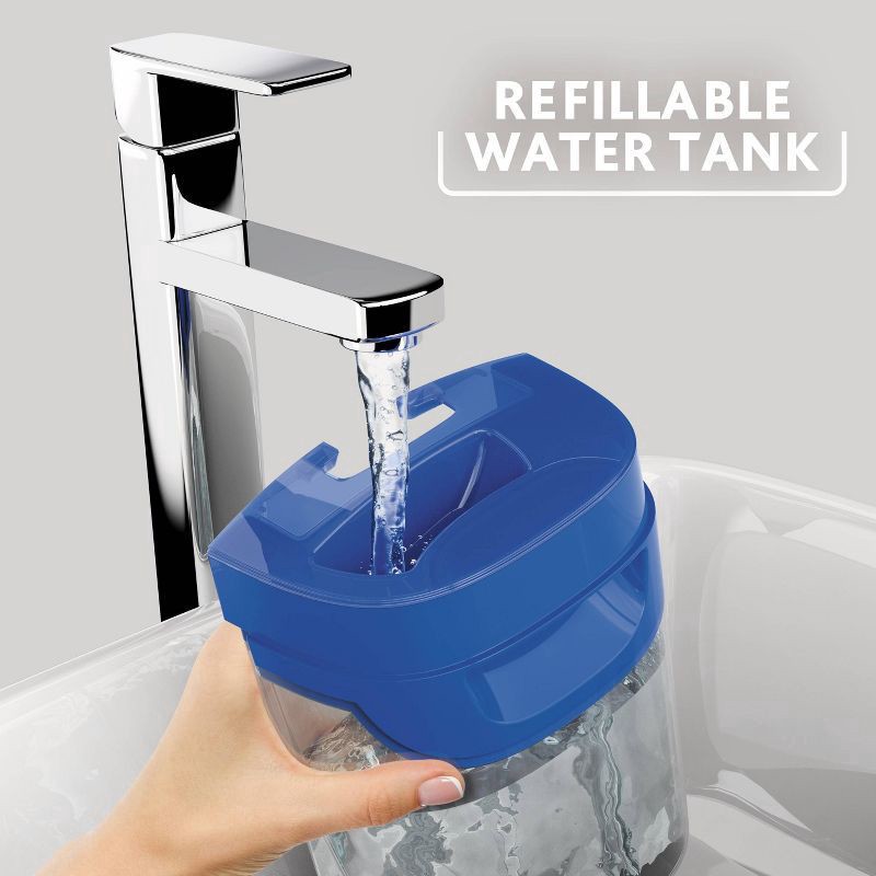 slide 5 of 12, O-Cedar H2 Pro Flat Mop and Bucket System, 1 ct