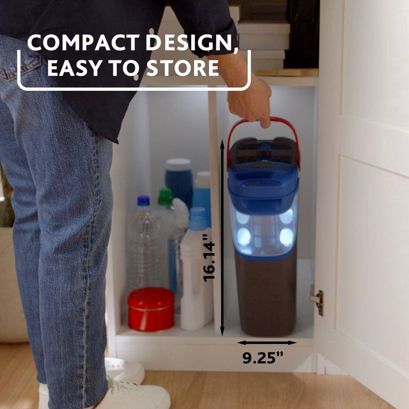 slide 12 of 12, O-Cedar H2 Pro Flat Mop and Bucket System, 1 ct