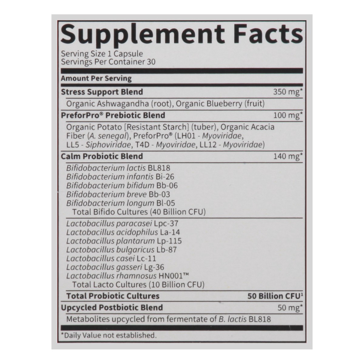 slide 8 of 14, Garden of Life Calm Probiotics, 1 ct