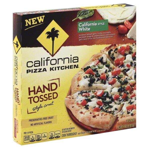 slide 1 of 1, California Pizza Kitchen California Style White Hand Tossed Style Crust Pizza, 15.7 oz