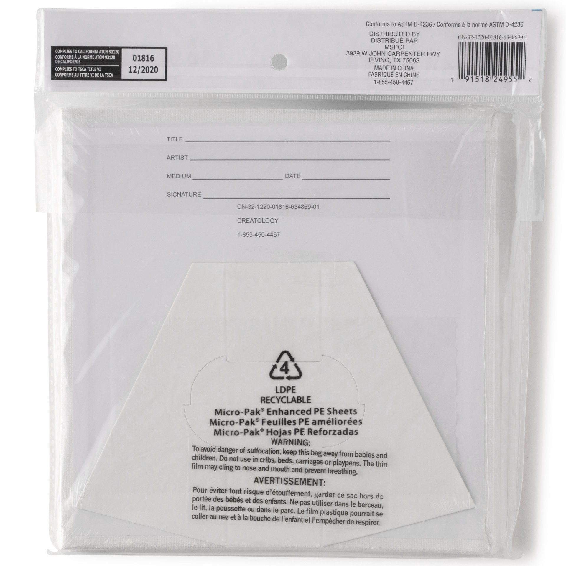 slide 3 of 5, 5 Pack 8" X 8" Canvas Panel By Creatology, 8 in x 8 in