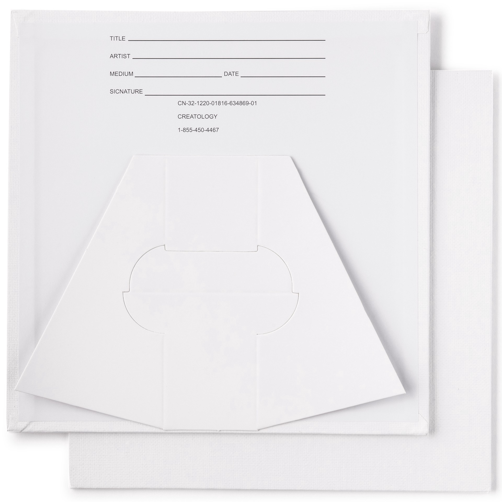 slide 2 of 5, 5 Pack 8" X 8" Canvas Panel By Creatology, 8 in x 8 in