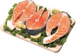 Farm-Raised Atlantic Salmon Steaks