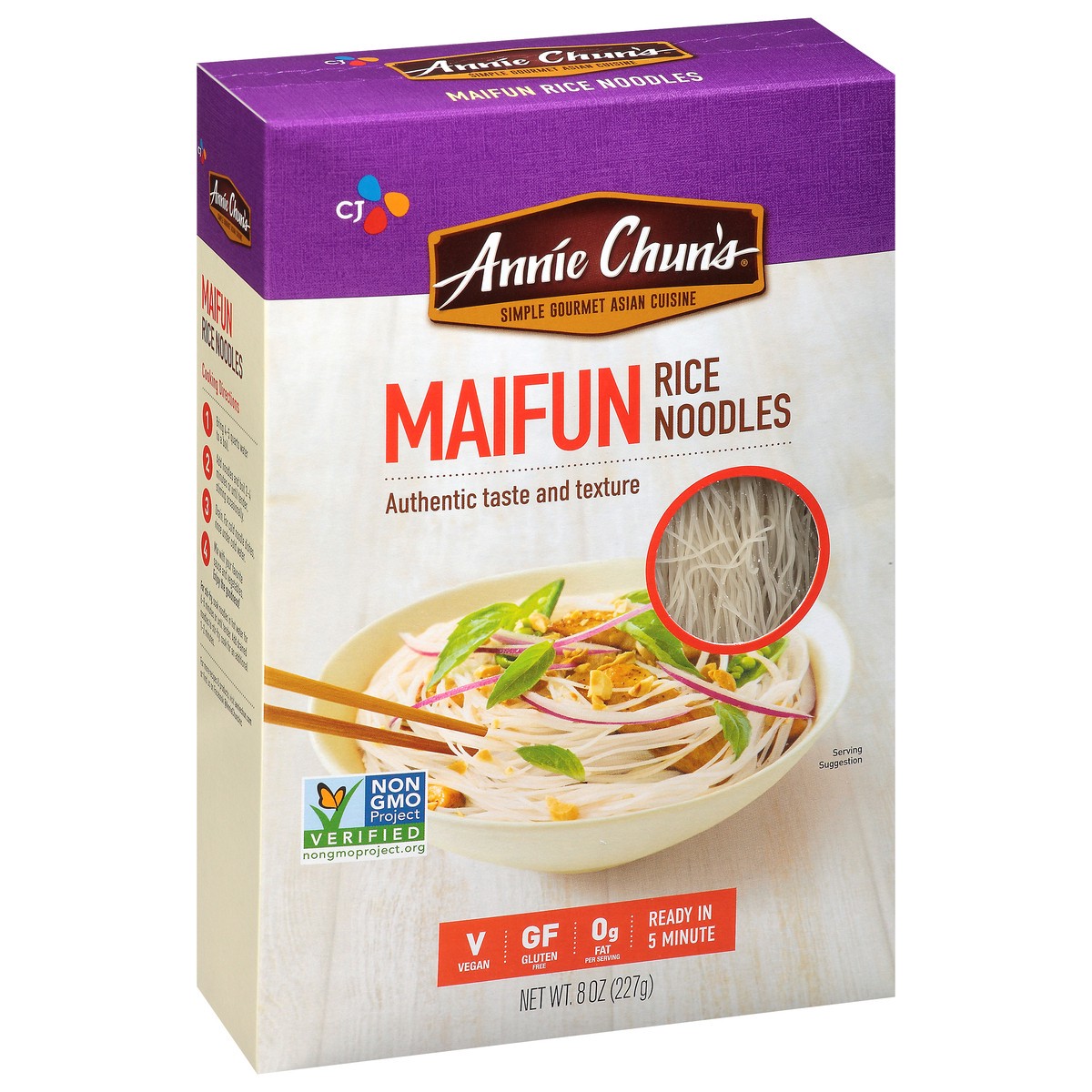 slide 3 of 9, Annie Chun's Maifun Rice Noodles, 8 oz