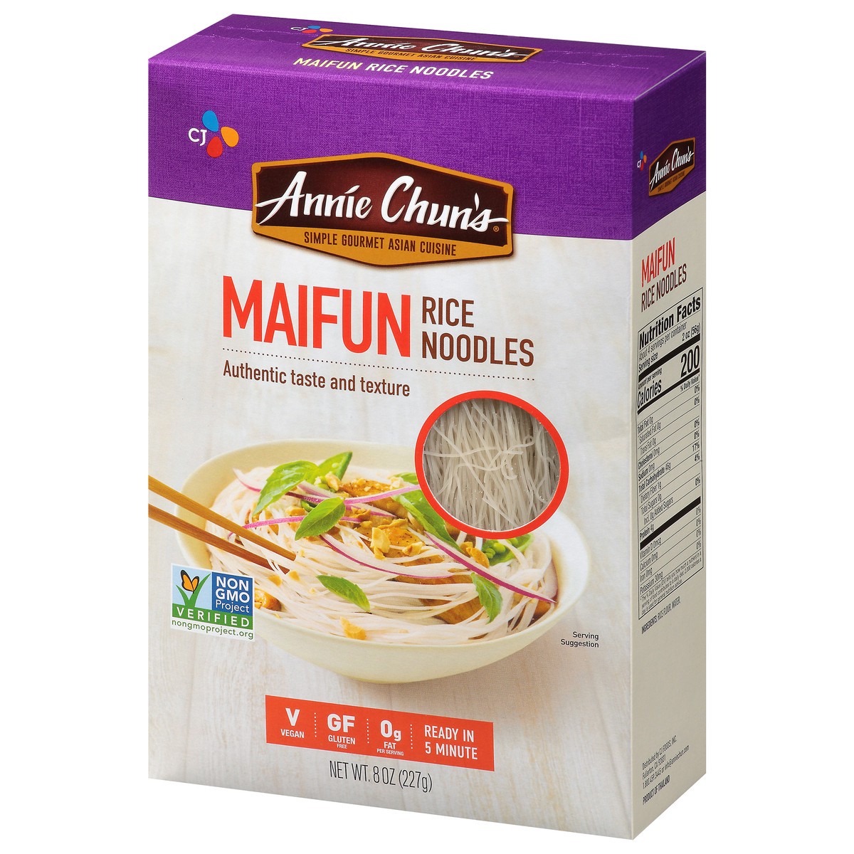 slide 5 of 9, Annie Chun's Maifun Rice Noodles, 8 oz