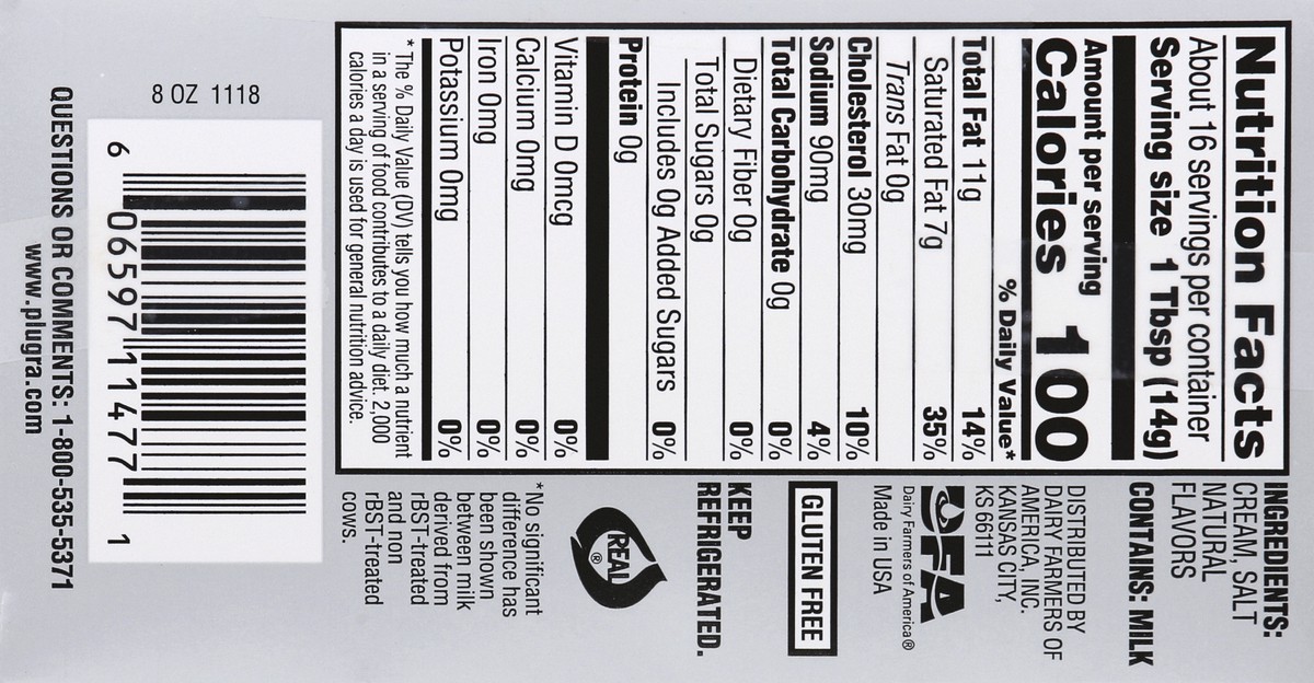 slide 3 of 8, Plugrá Butter 2 ea, 2 ct