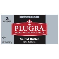 Plugrá 82% Butterfat Salted Butter 2 Sticks