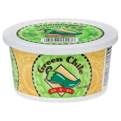 slide 1 of 1, Creamland Green Chile Dip - 12 oz, 12 oz