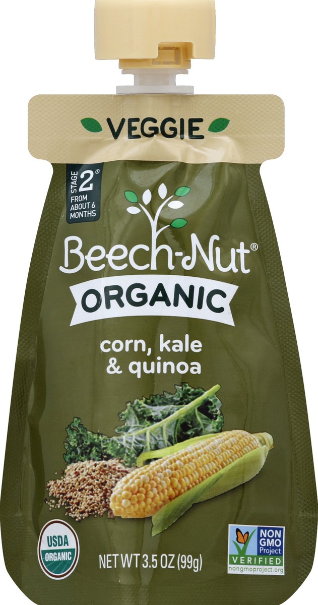 slide 1 of 9, Beech-Nut Corn, Kale & Quinoa 3.5 oz, 3.5 oz